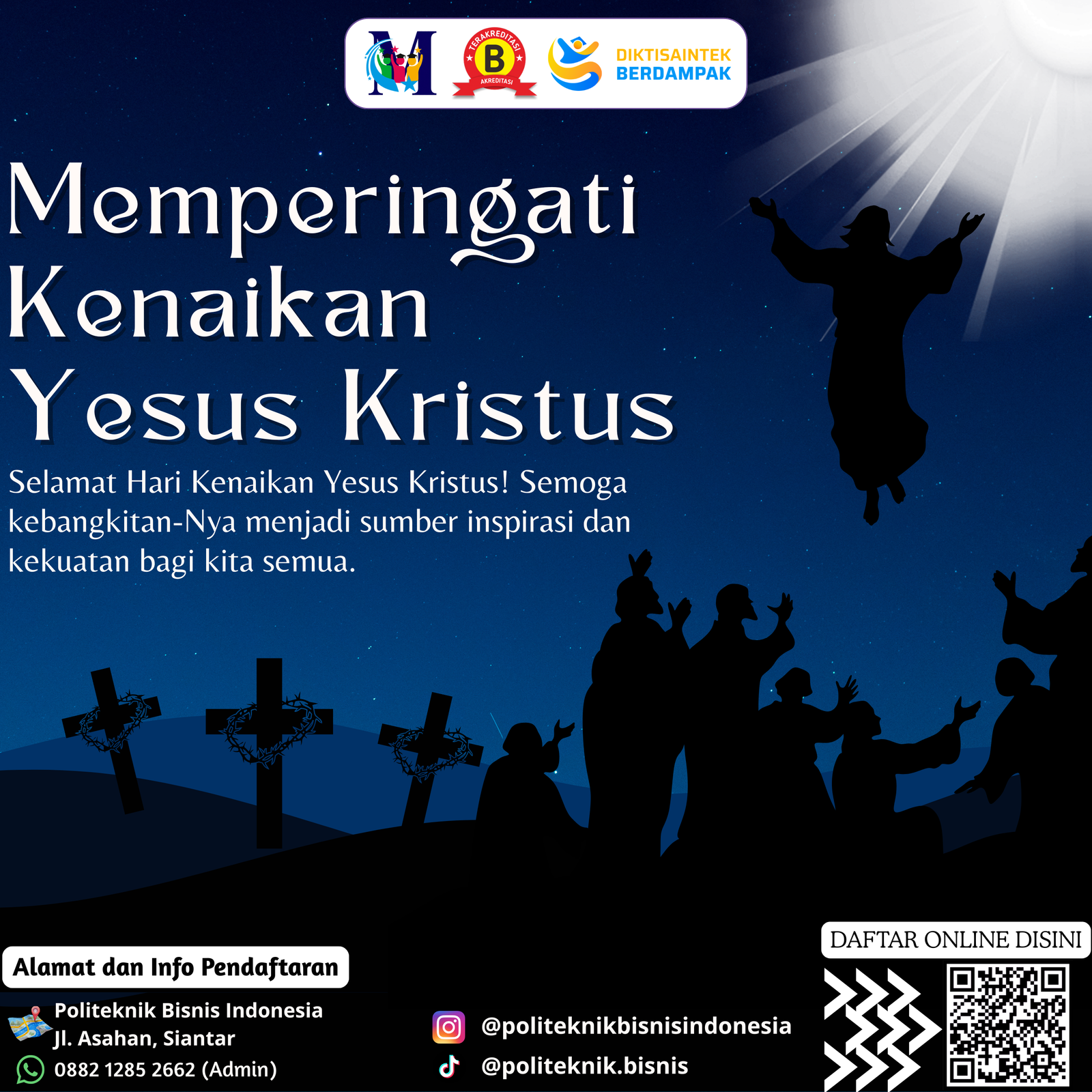 Selamat Memperingati Hari Kenaikan Yesus Kristus